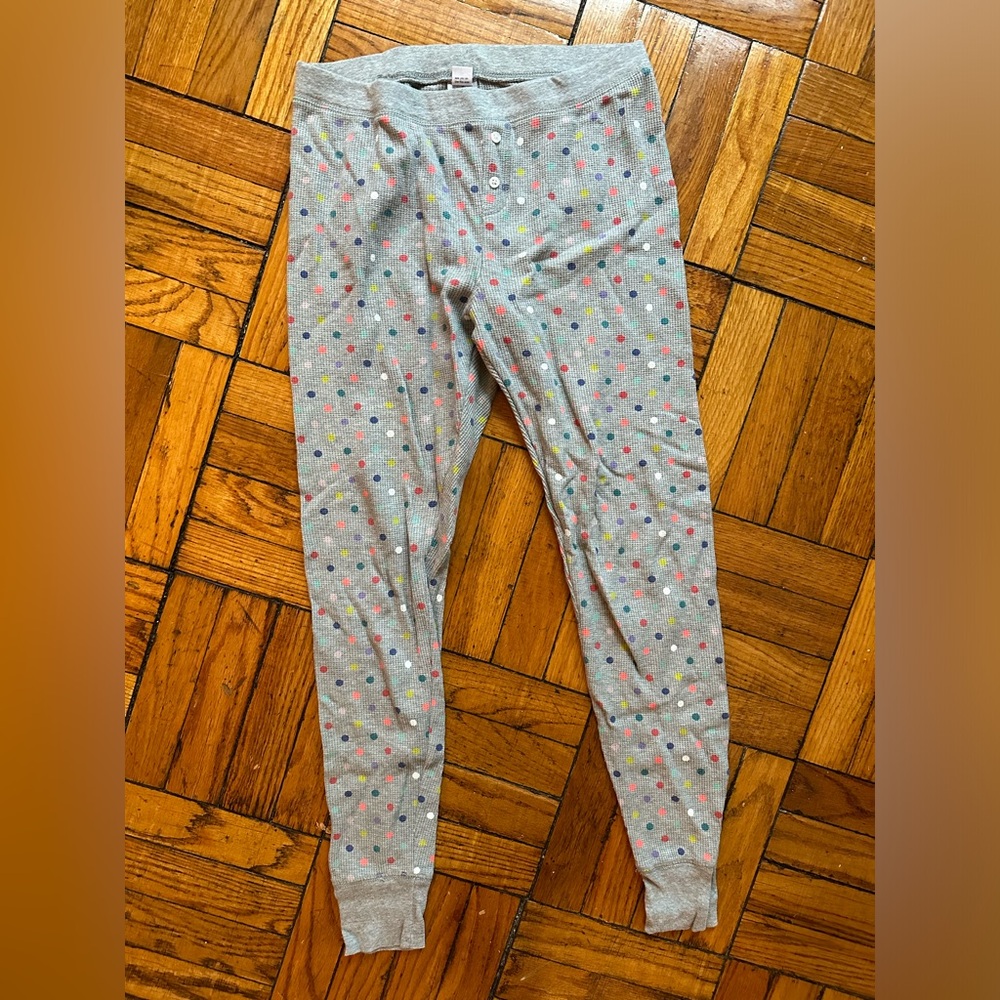 Old Navy Gray with colorful Polka Dots Pajama Pants